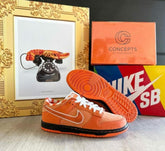 Nikee SB Dunk Low Orange Lobster With Band Fix