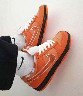 Nikee SB Dunk Low Orange Lobster With Band Fix