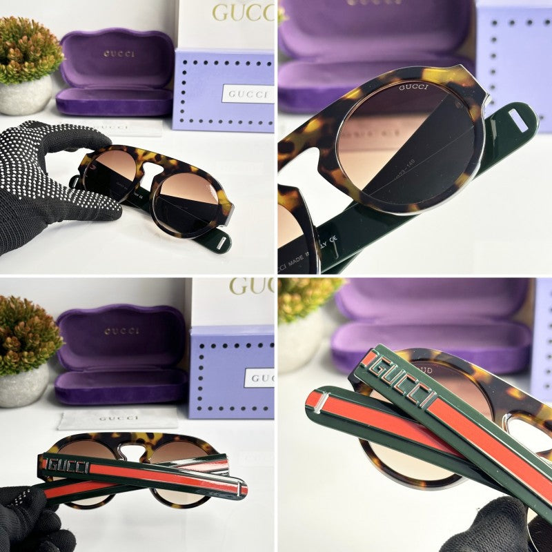 Gucci 0256 Tiger Brown