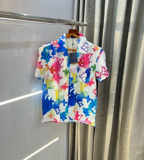 LOUIS VUITTON PRINTED PREMIUM TURKISH SHIRT