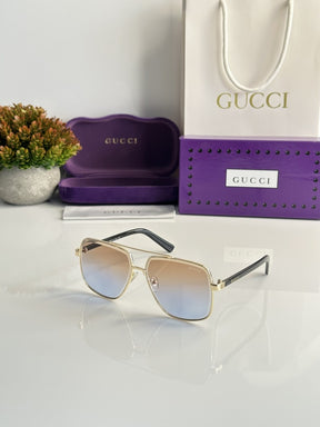 Gucci 6055 Gold Orange Blue