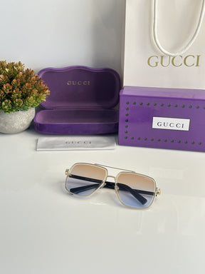 Gucci 6055 Gold Orange Blue