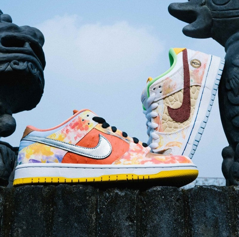 nikee sb dunk low street hawker 2021