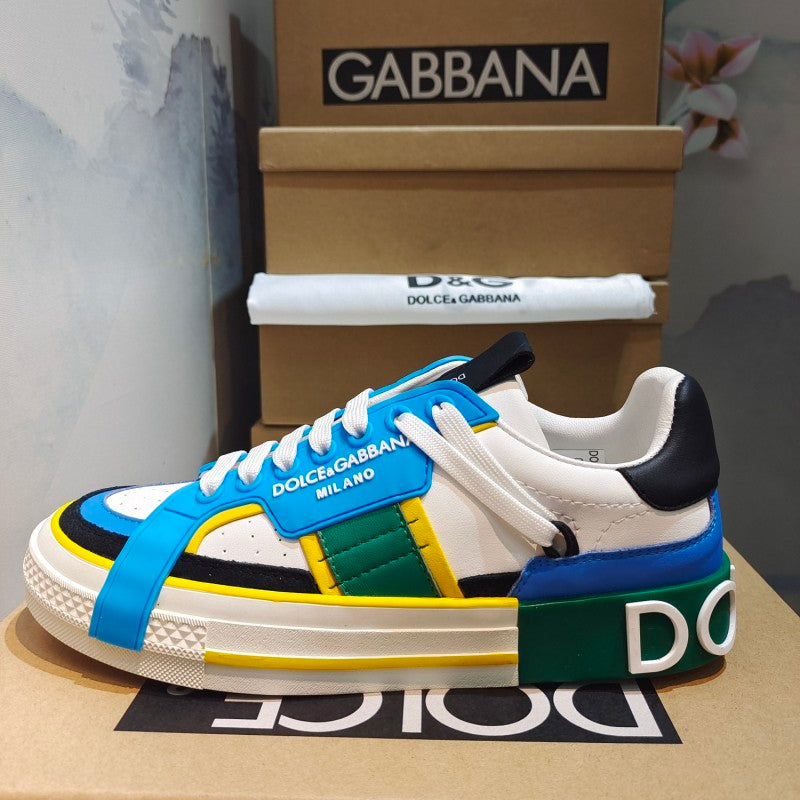 Dolce Gabbana Sneaker Calfskin 2 Zero custom low multi colour