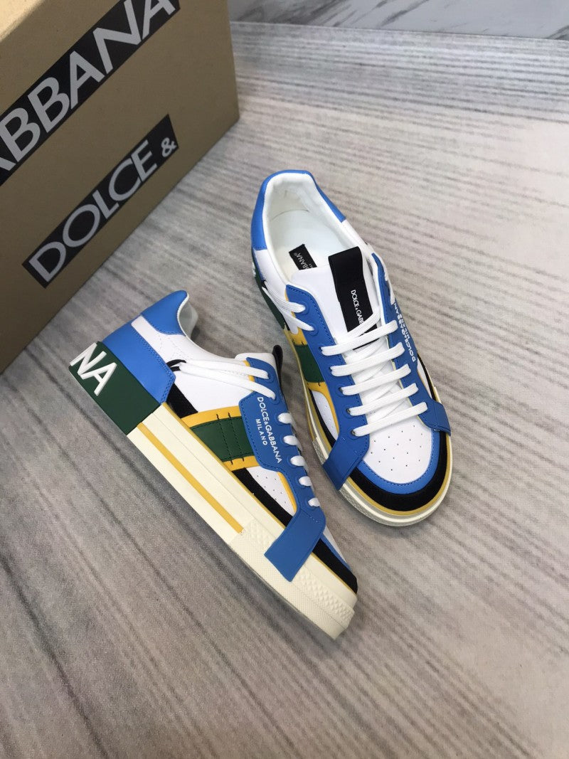 Dolce Gabbana Sneaker Calfskin 2 Zero custom low multi colour