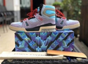 LOUIS VUITTON TRAINER LONG PURPLE Sale