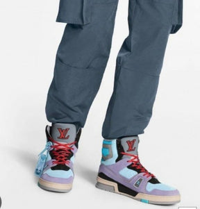 LOUIS VUITTON TRAINER LONG PURPLE Sale