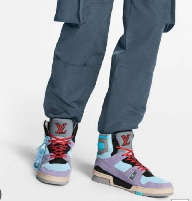 LOUIS VUITTON TRAINER LONG PURPLE Sale