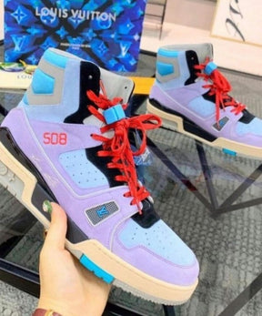 LOUIS VUITTON TRAINER LONG PURPLE Sale