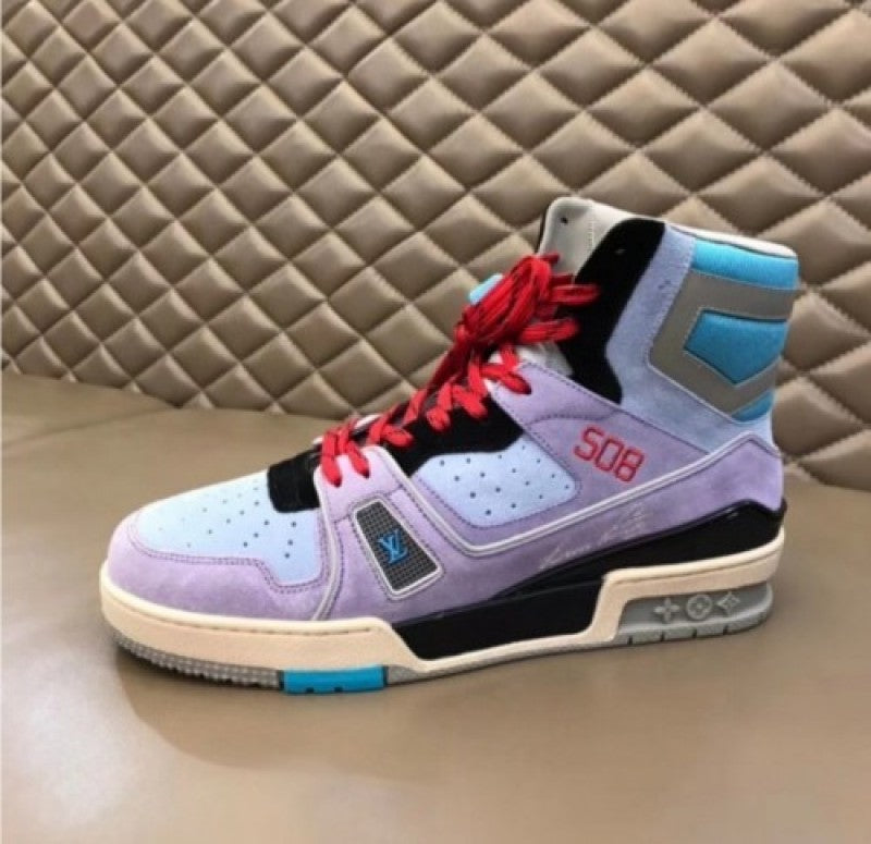 LOUIS VUITTON TRAINER LONG PURPLE Sale