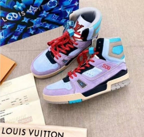 LOUIS VUITTON TRAINER LONG PURPLE Sale