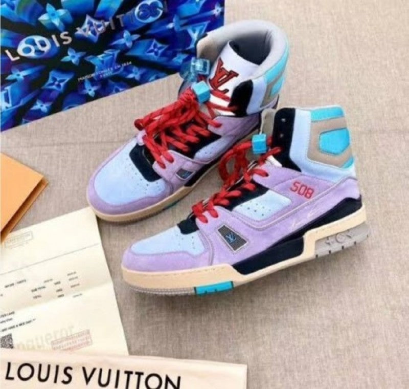 LOUIS VUITTON TRAINER LONG PURPLE Sale