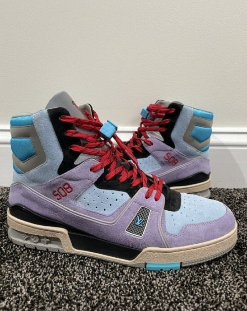 LOUIS VUITTON TRAINER LONG PURPLE Sale