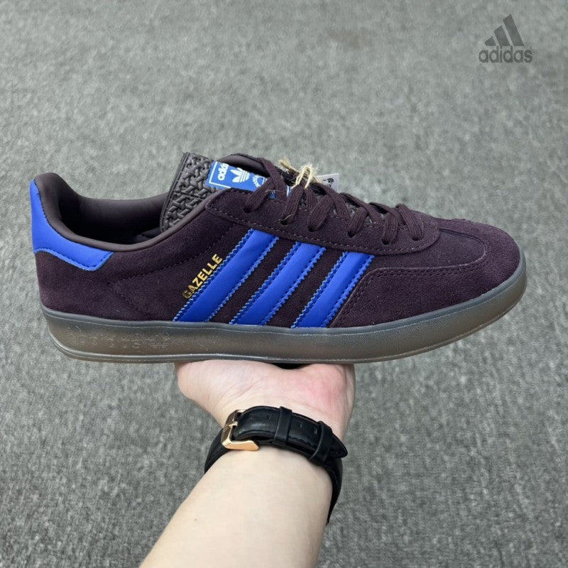 gazelle indoor maroon blue 10 superstar campus tan gum brown