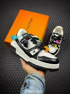 Louis Vuitton Trainer Maxi Black White Sale