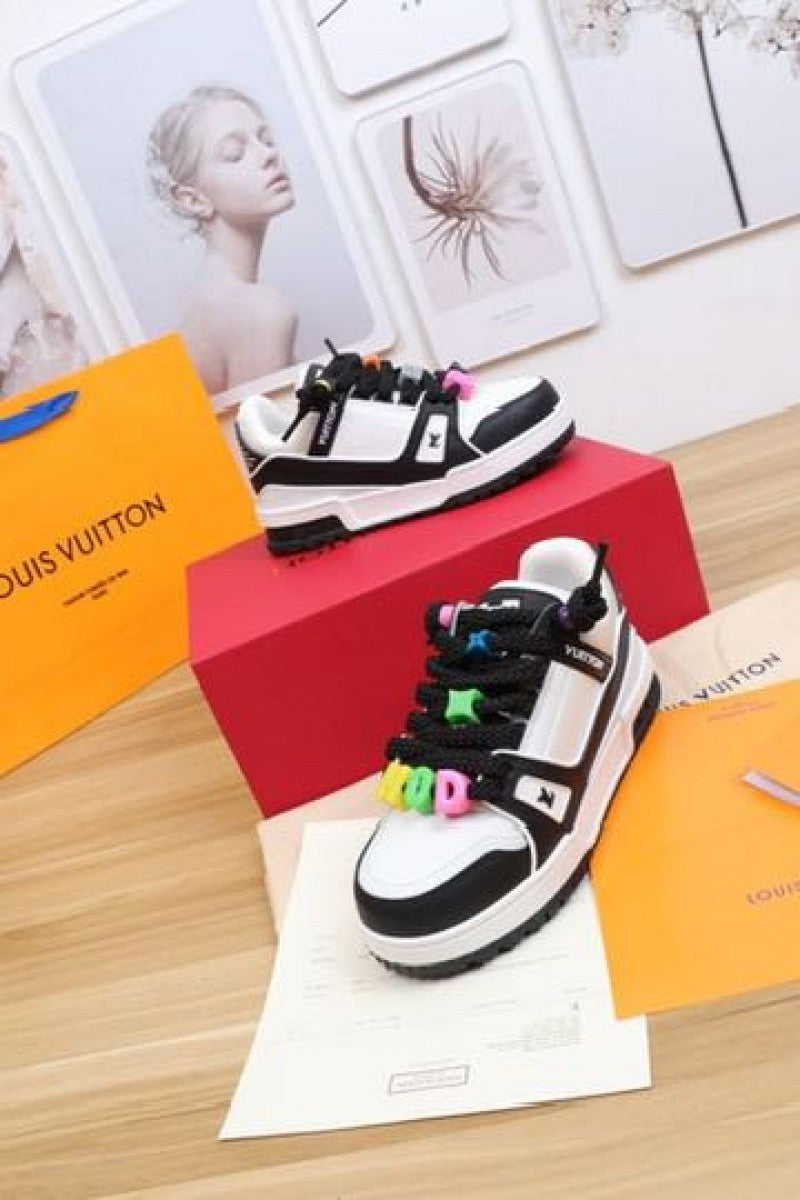Louis Vuitton Trainer Maxi Black White Sale