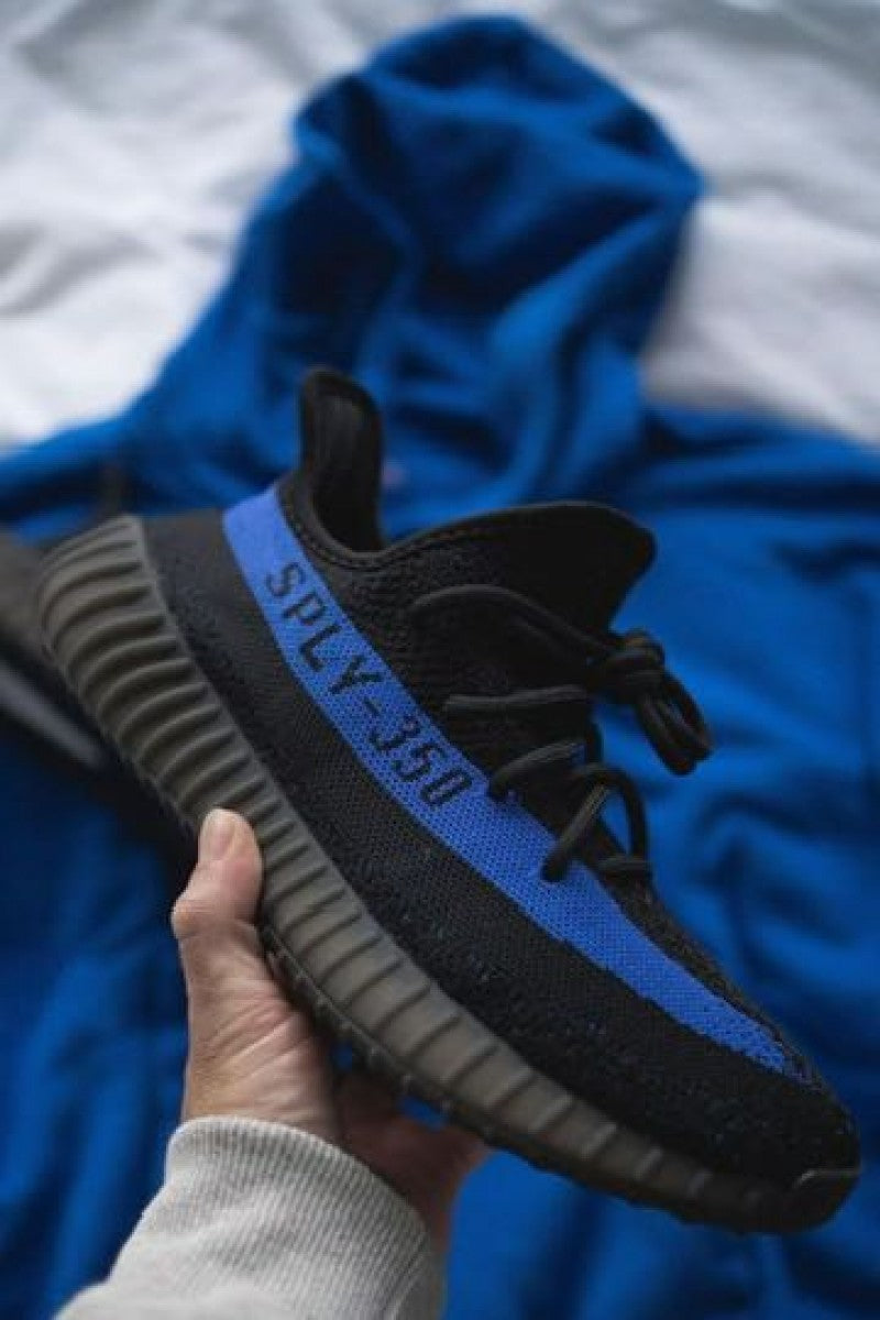yeezy boost 350 black blue Sale