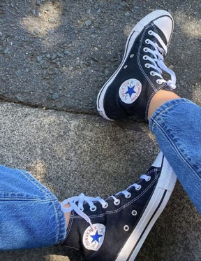 convers all star black long Sale