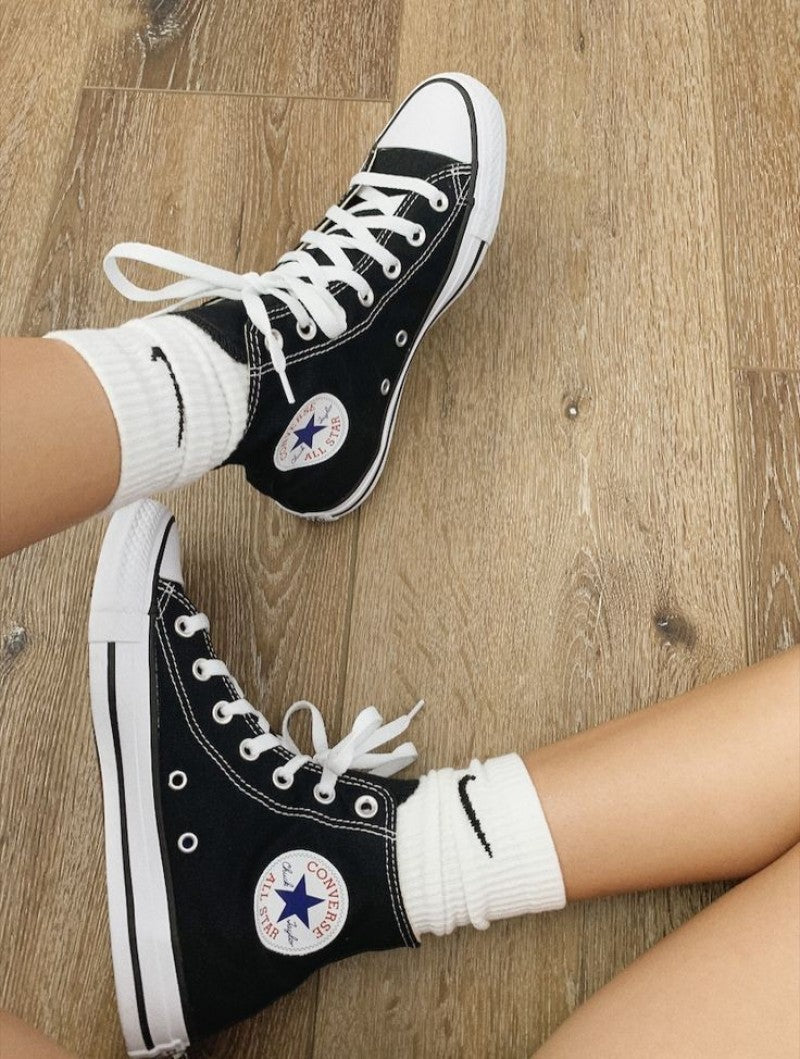 convers all star black long Sale