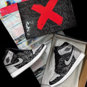 Air Jordan 1 High RebillionAire With OG Box Heavy Quality