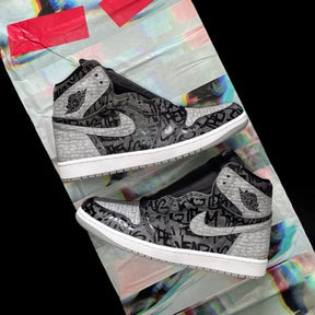 Air Jordan 1 High RebillionAire With OG Box Heavy Quality