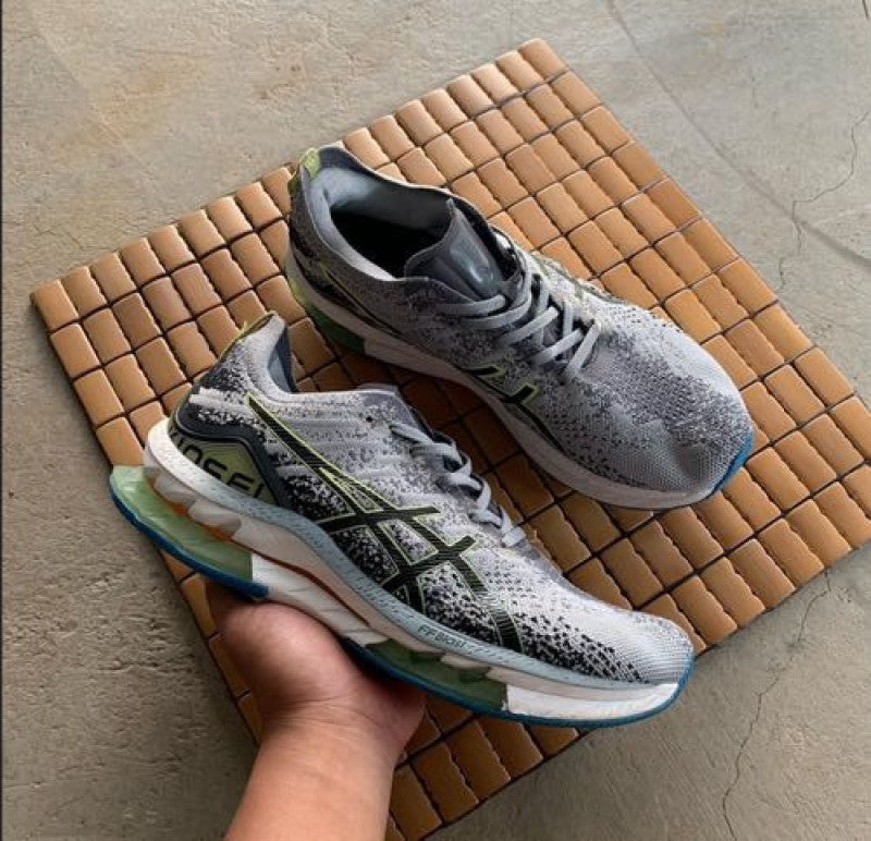 ASICS gel kinsei blast grey green