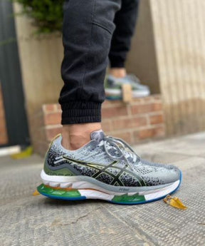 ASICS gel kinsei blast grey green