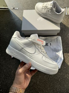 Nik Airforce 1 first leather ua mens with bag keychain bottle lace