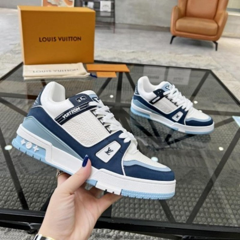 Louiss Vuitton LV STREET STYLE TRAINER SNEAKER BLUE
