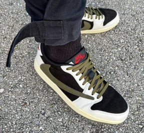 jordan 1 Travis Scott olive low semi ua premium packaging