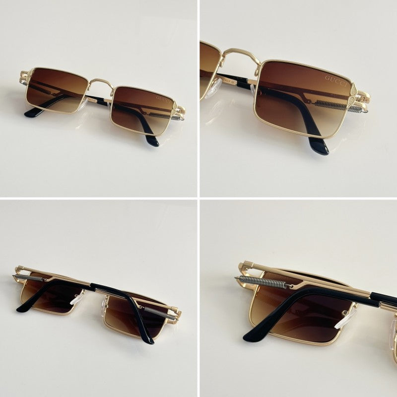 Gucci 9518 Gold Brown