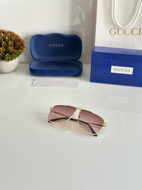 Gucci 0840 Gold Brown Candy