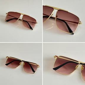 Gucci 0840 Gold Brown Candy