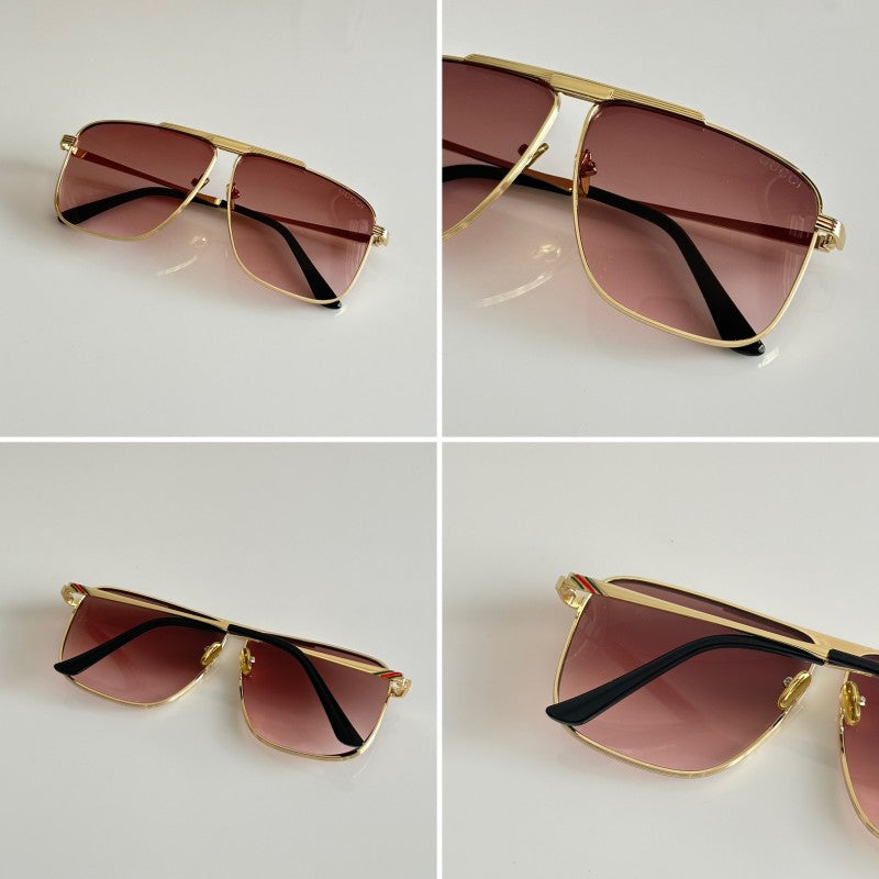 Gucci 0840 Gold Brown Candy