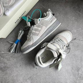 adidass bad bunny grey