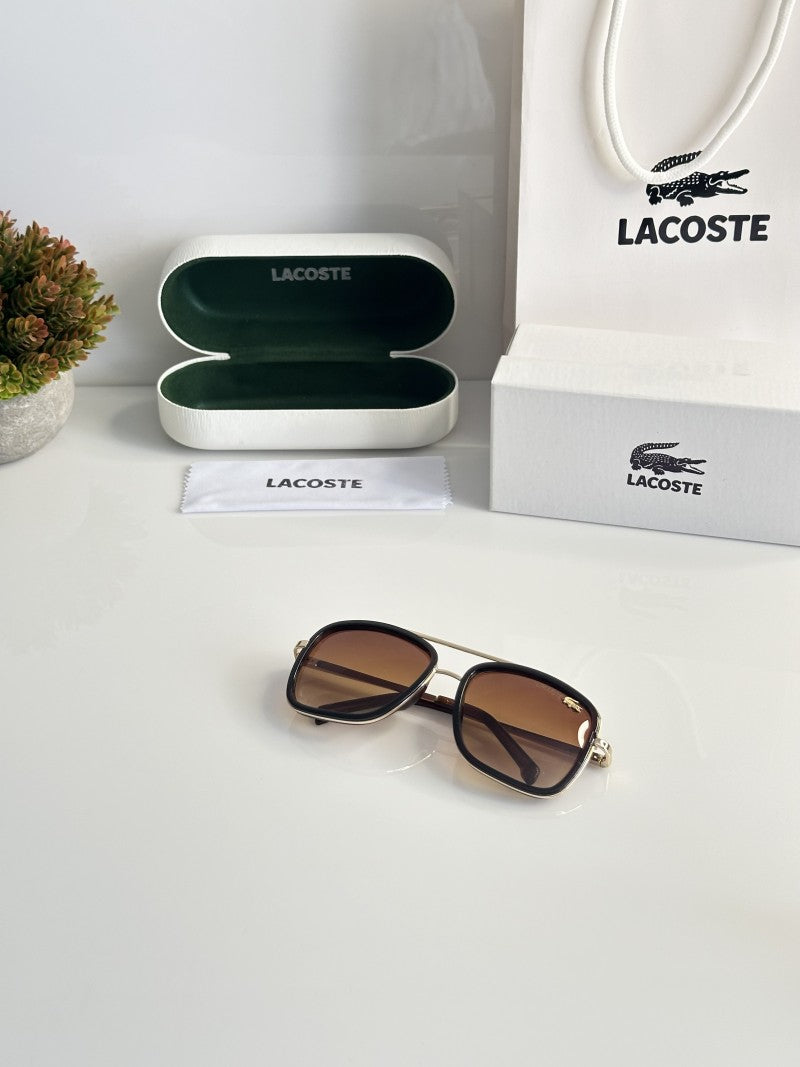 Lacoste 143 Gold Brown