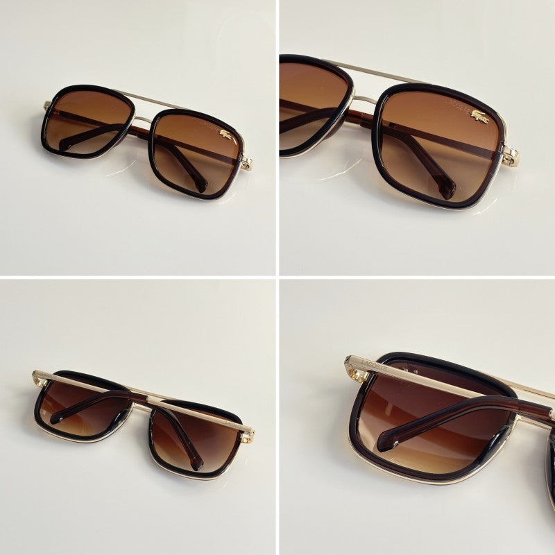 Lacoste 143 Gold Brown