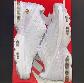 Air max plus 3 "triple white"