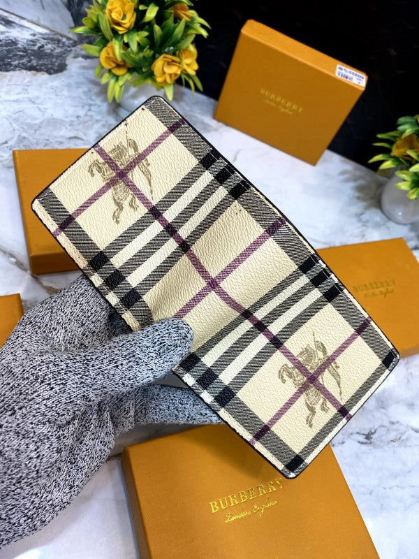 BURBERR Y WALLET V406