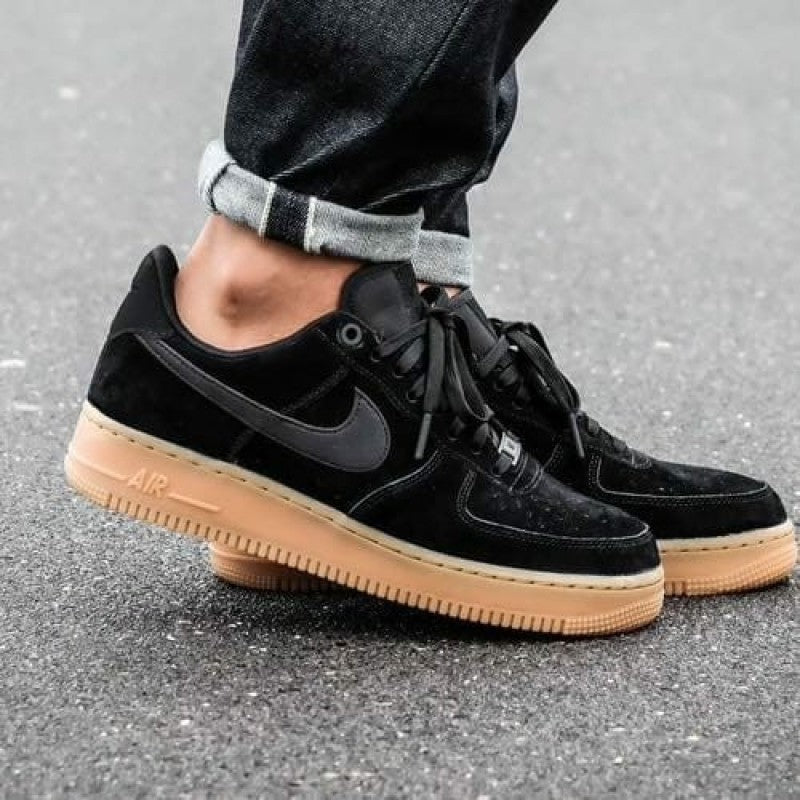nikee Airforce 07 black suede Fix