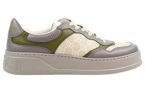 Guccii gg sneaker white beige
