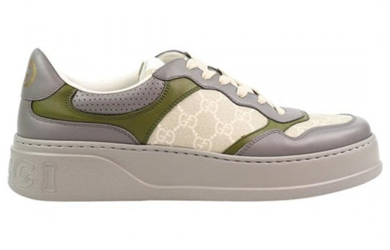 Guccii gg sneaker white beige