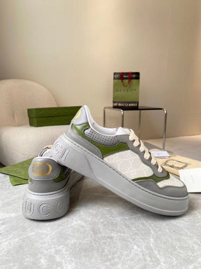 Guccii gg sneaker white beige