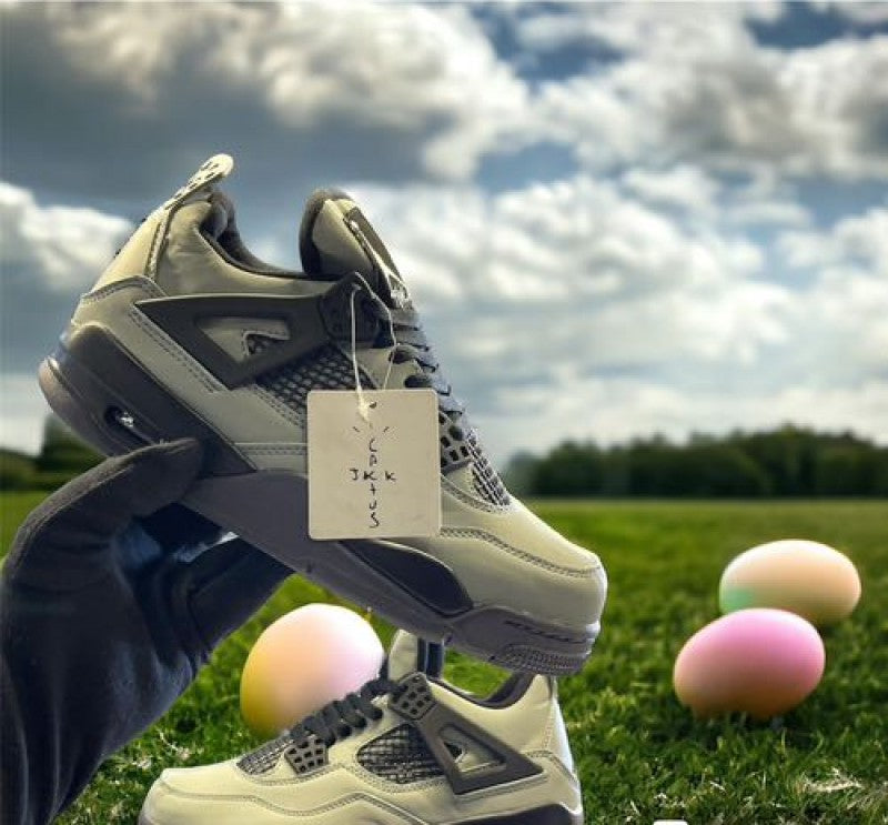 Nike TRAVIS SCOTT NEW Air JORDAN 4 OLIVE