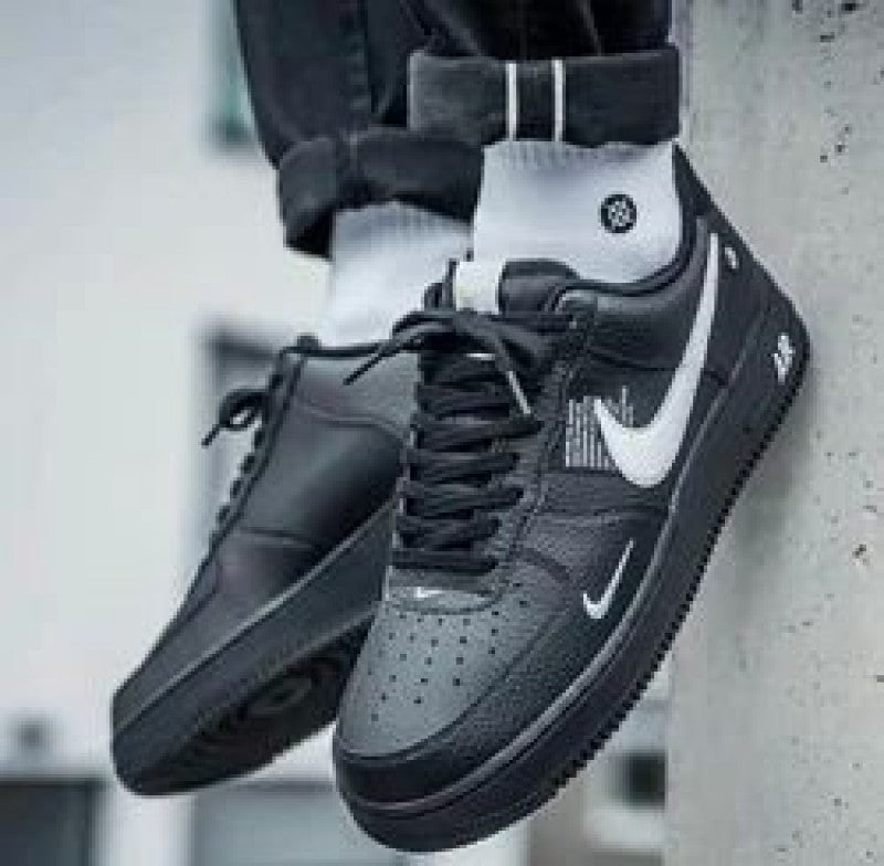 Nikee AirForce 1 Low Utility Black White (Fix Rate No Return) #276