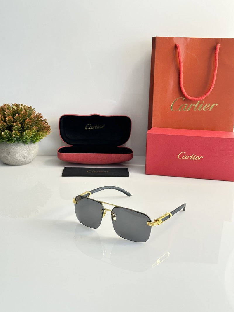 Cartier 694 Gold Black