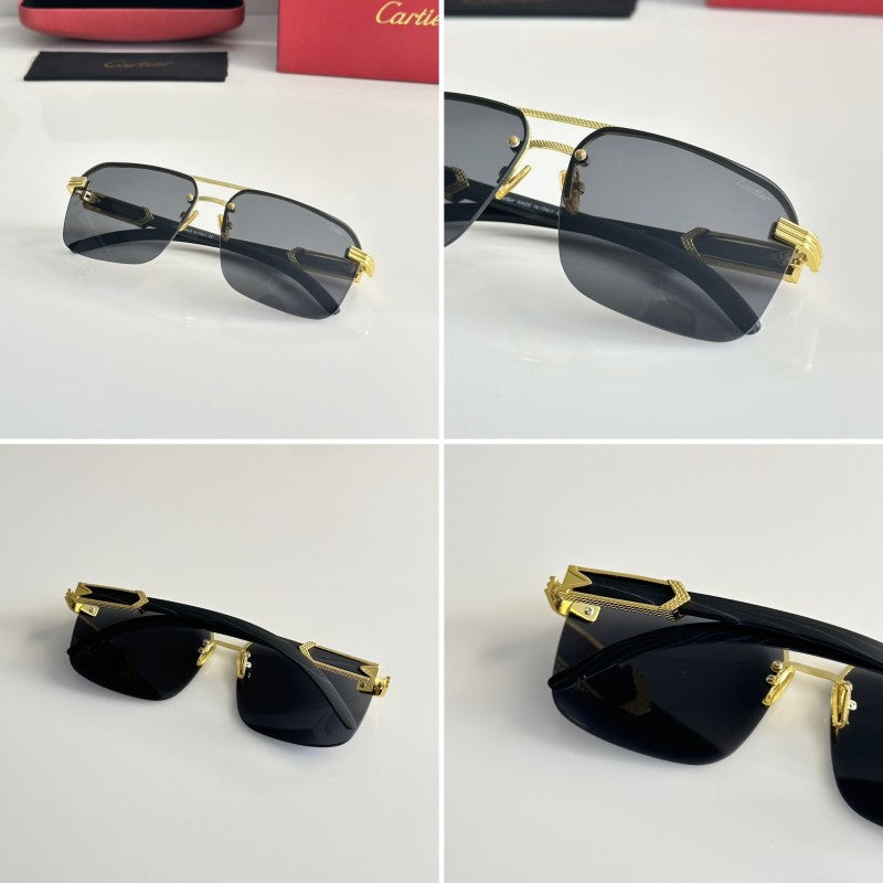 Cartier 694 Gold Black