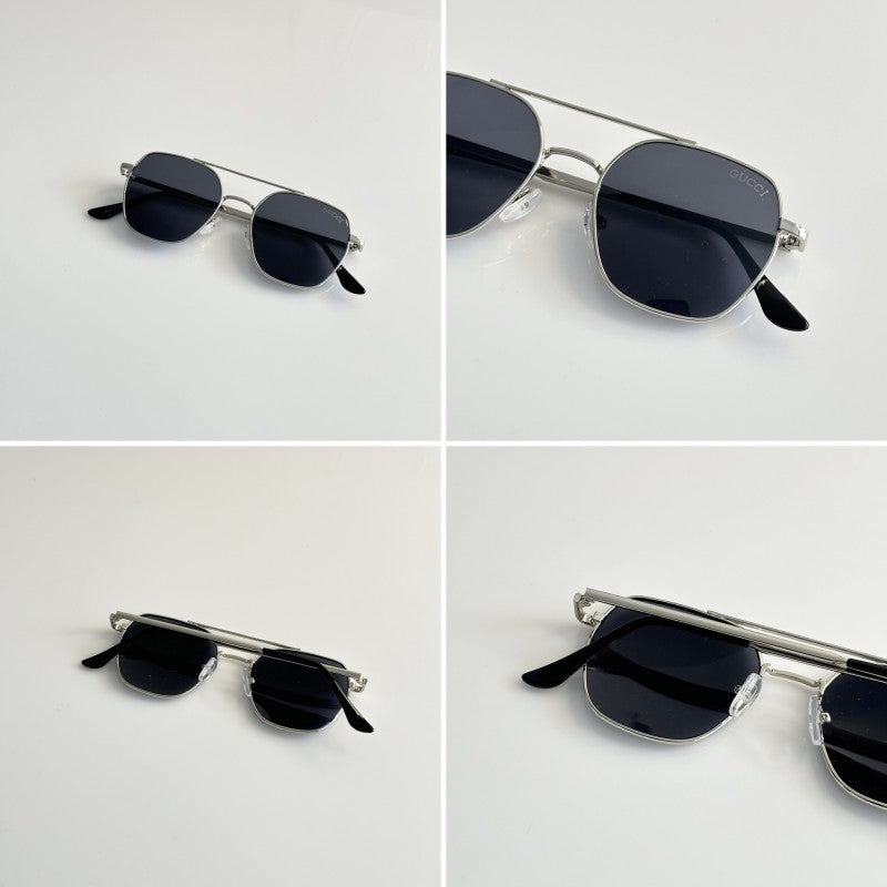 Gucci 8220 Silver Black