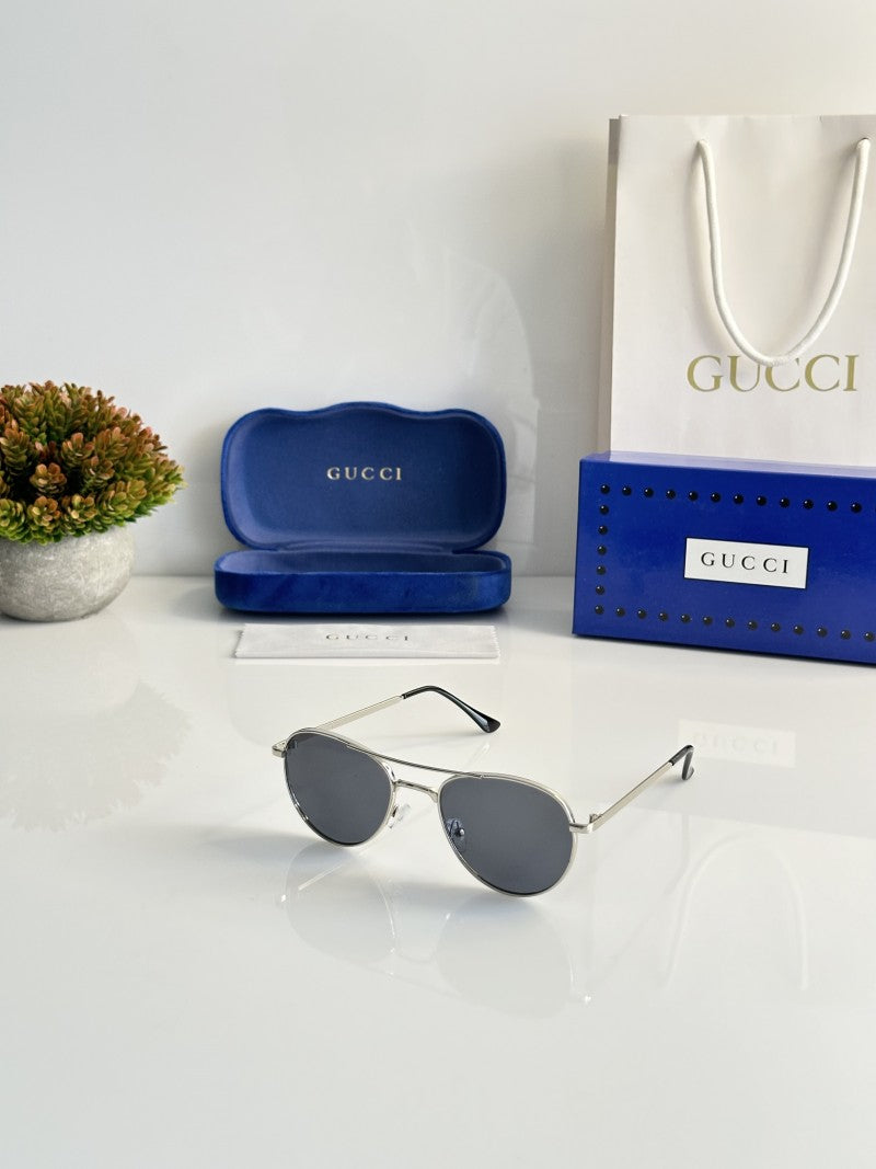 Gucci 1091 Silver Black