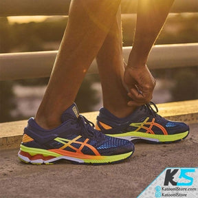 Asicss Gel Kayano 26 Blue Yellow sale